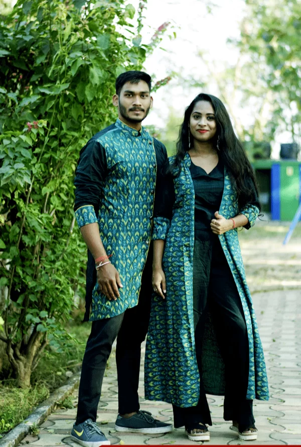 Plazo dress with long kurta on sale