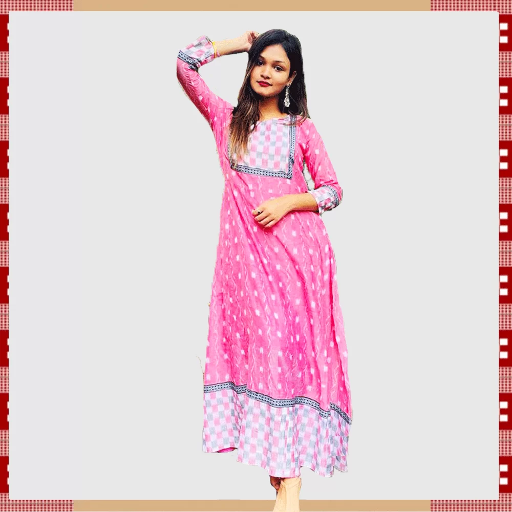 Stitched Sambalpuri Kurti (kwsk-0119) - latest fashion Trend at your  doorstep | handwoven saree, sambalpuri ikat saree, silk saree