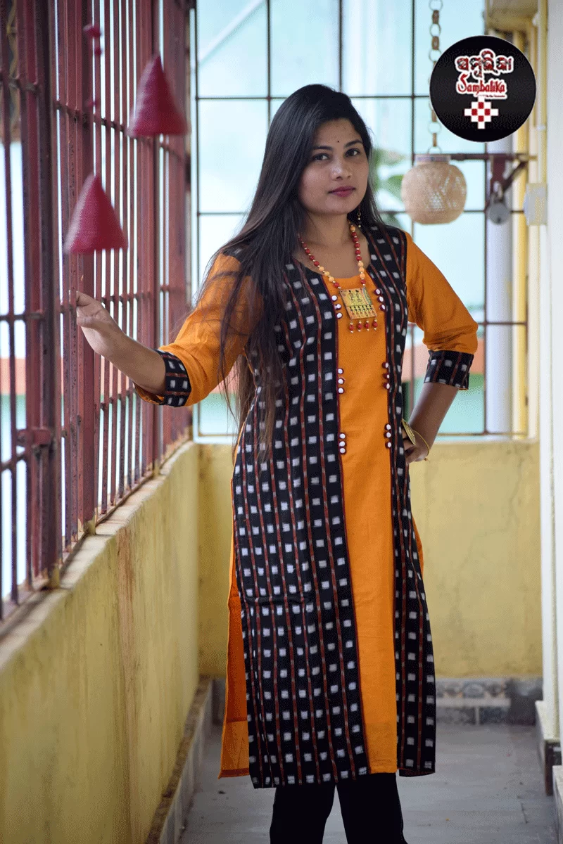 Price- 1690/- Pure sambalpuri kurti with inner linen🪡 New stock only 40 &  42 size kurti avl @ 1690/ +ship book soon 😊 This product… | Instagram