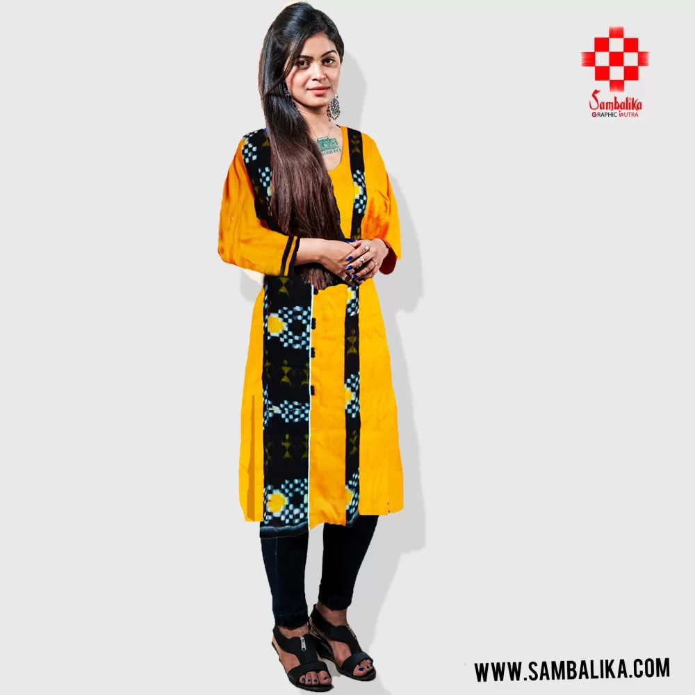 Stylish Sambalpuri Kurti | New Design Sambalpuri Kurti | Sambalpuri Kurti  Design | New Style Kurtis - YouTube